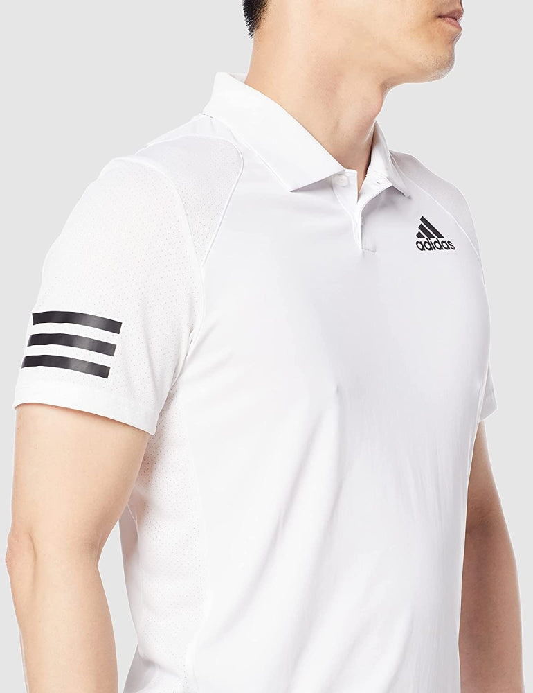 Adidas Club 3-Stripe Polo Shirt Men / Hvid