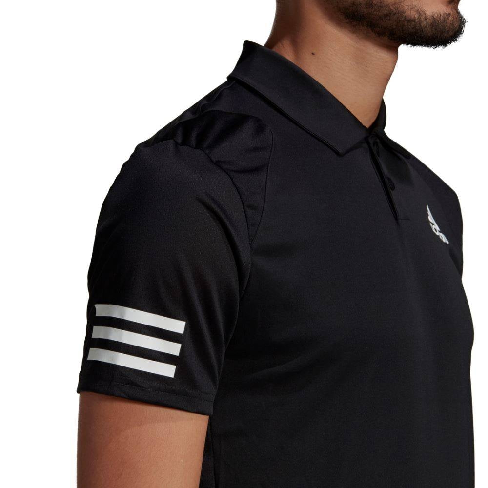 Adidas Club 3-Stripe Polo Shirt / Men / Sort