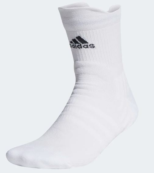 Adidas Quarter Perf Socks Cushioned / Hvid