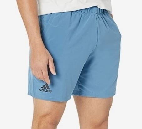 Adidas Club Stretch Woven Shorts / Blue