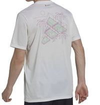 Adidas M Padel Graphic Tee / Hvid