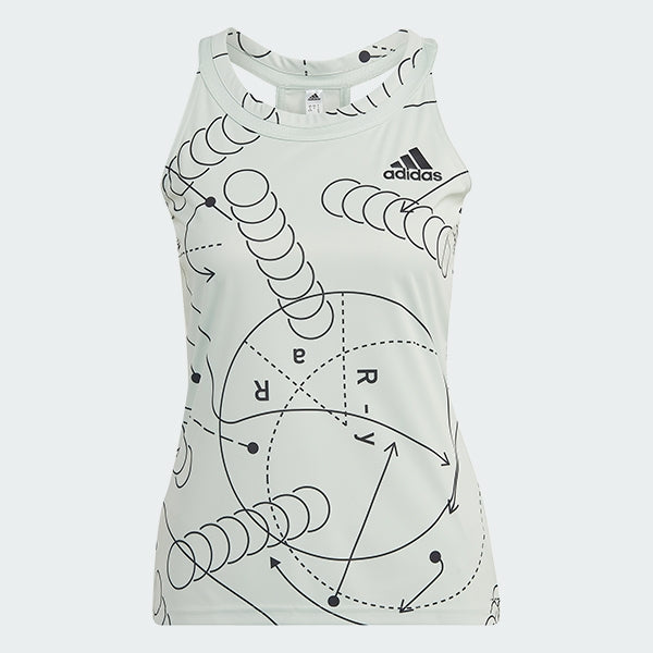 Adidas Club Graphic Tank / Woman / Grøn