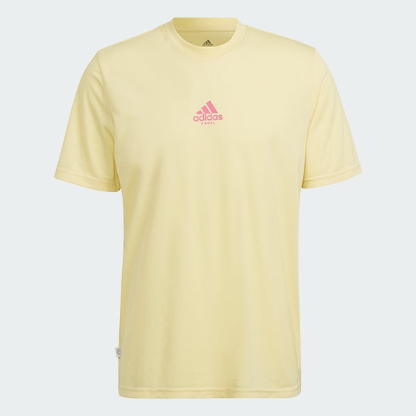 Adidas Padel Graphic Tee / Gul