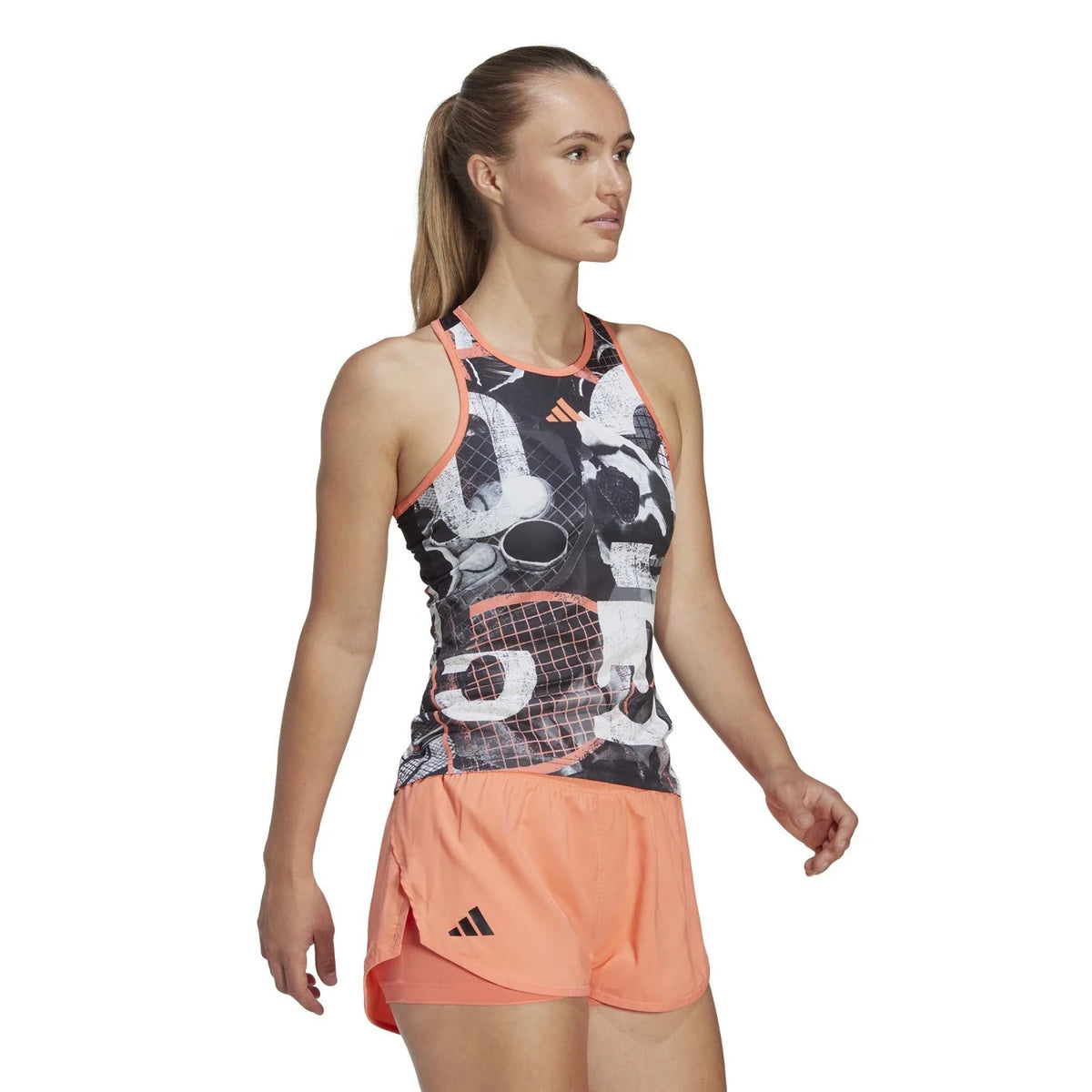 Adidas Club Graphic Tank W / Hvid