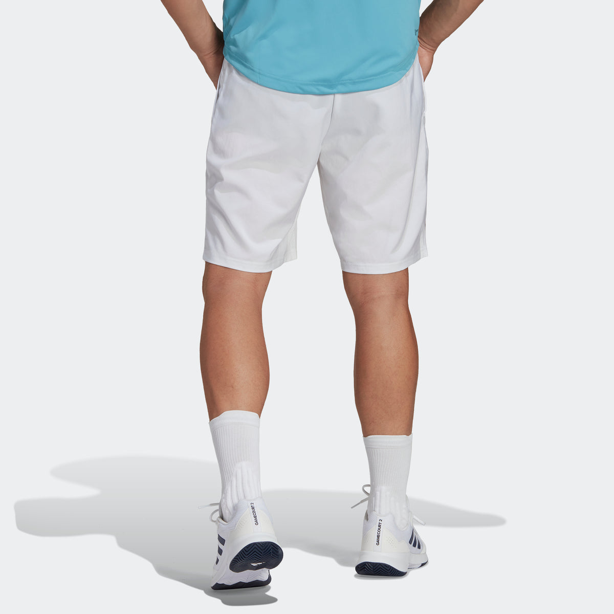 Adidas Club 3-Stribe Shorts, hvid