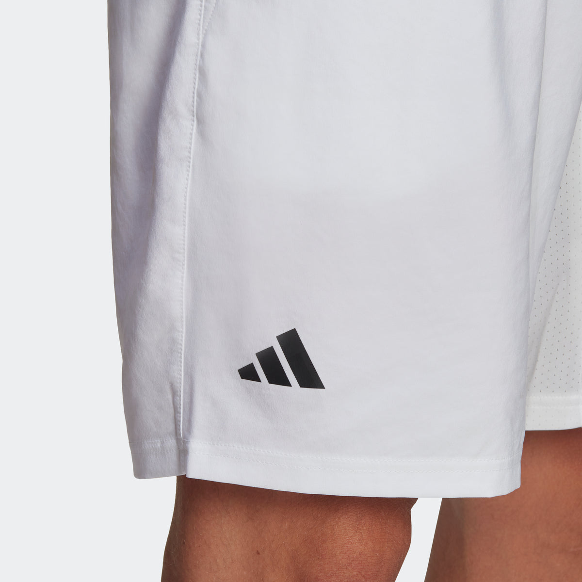 Adidas Club 3-Stribe Shorts, hvid