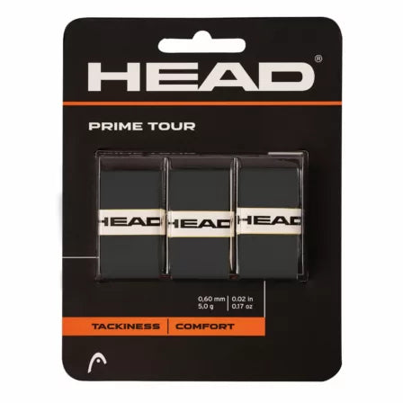 Head Prime Tour 3 pcs Pack Overgrip Sort