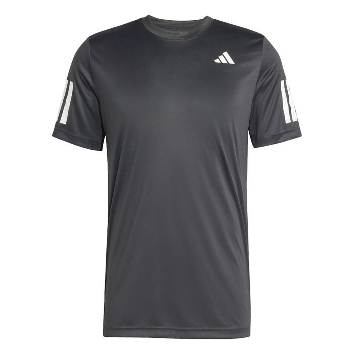 Adidas Club 3-Stripe Tee Mens Sort
