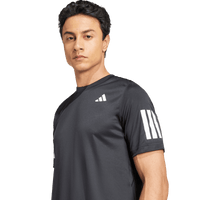 Adidas Club 3-Stripe Tee Mens Sort