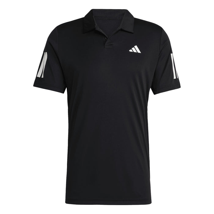 Adidas Club 3-Stripe Polo Shirt Mens Sort