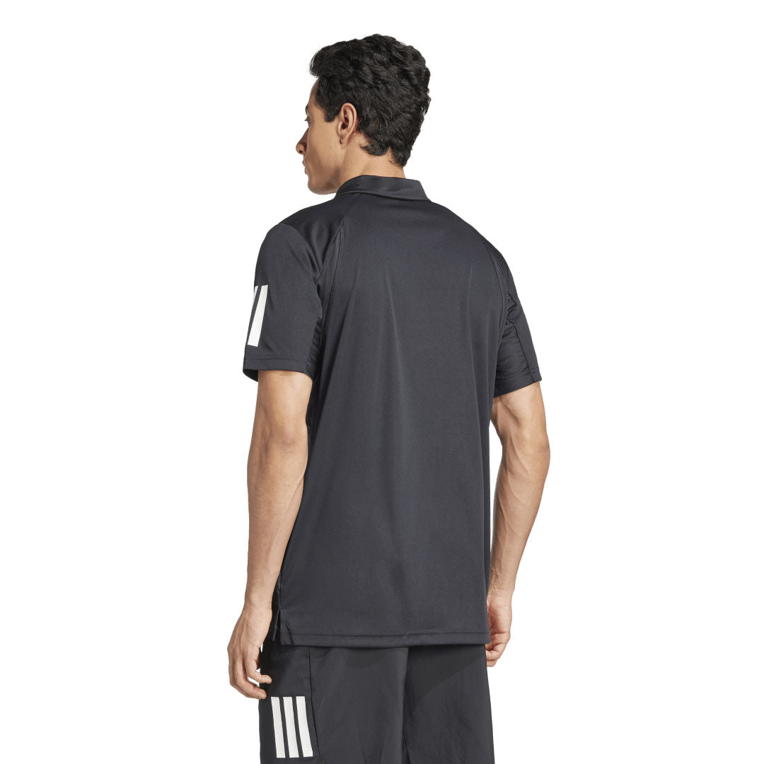 Adidas Club 3-Stripe Polo Shirt Mens Sort