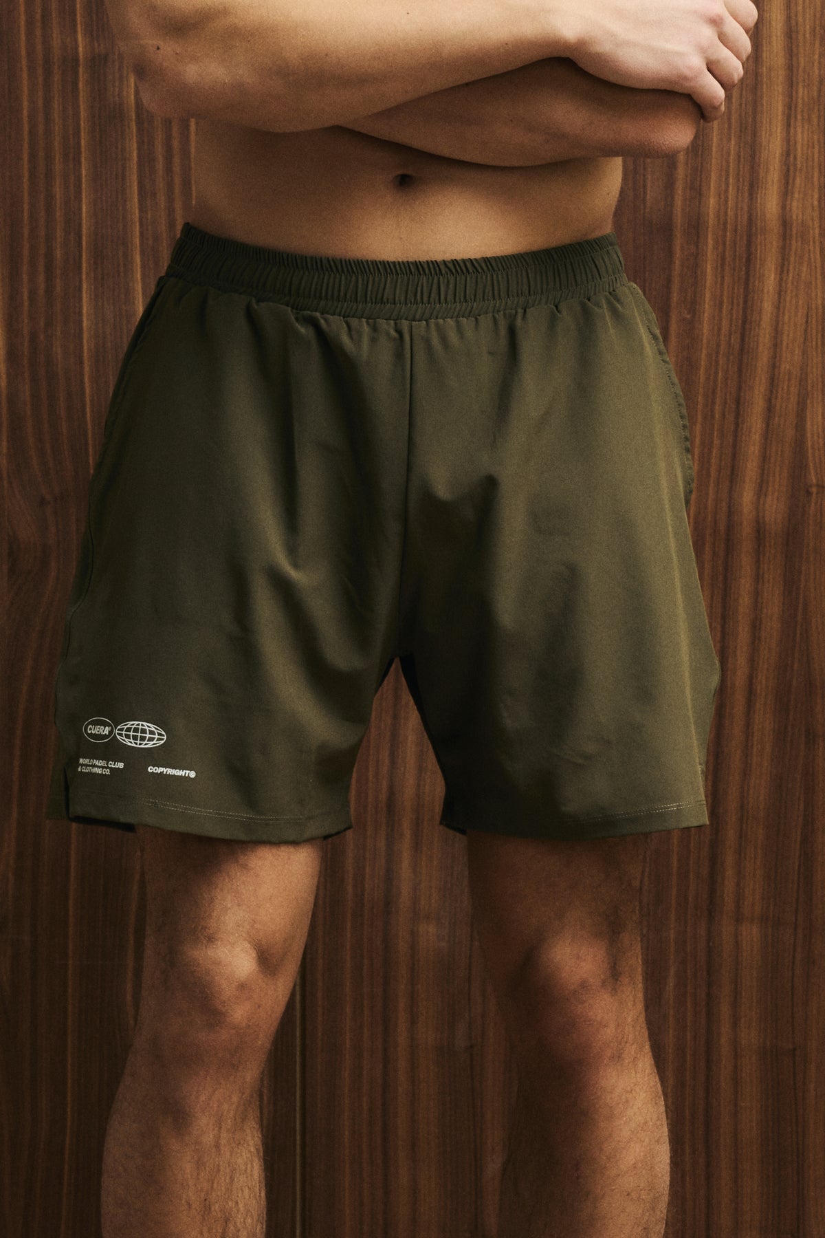 Cuera Active Globe Shorts Army Mens