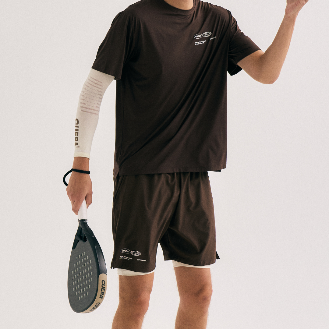 Cuera Active Globe Shorts Dark Brown Mens
