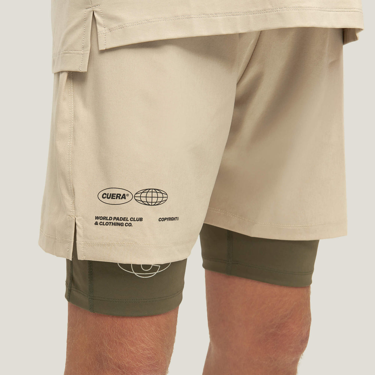 Cuera Active Globe Shorts Sand Mens