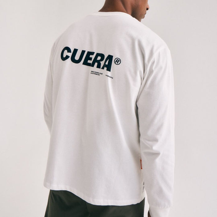 Cuera Offcourt Logo Long Sleeve Off White/Black
