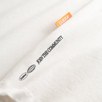 Cuera Offcourt Logo Long Sleeve Off White/Black