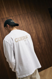 Cuera Offcourt Logo Long Sleeve Off White/Black