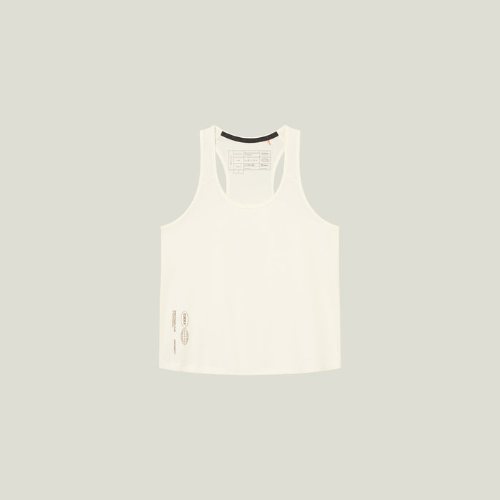 Cuera Oncourt Airy Tank Top Off White Womens