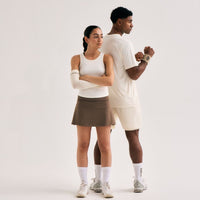 Cuera Oncourt Skirt 2-in-1 Valnød Womens