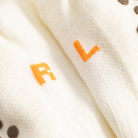 Cuera Oncourt Grip Sock Off White
