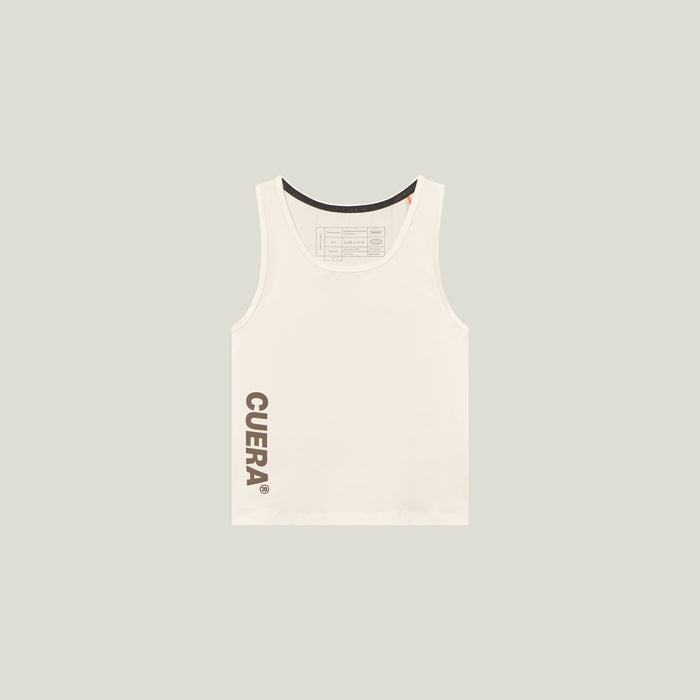 Cuera Oncourt Slim Tank Top Off White Womens