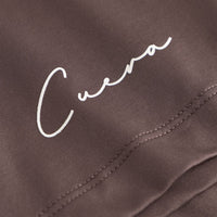 Cuera Oncourt Slit Top SS Dark Brown Womens