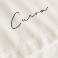 Cuera Oncourt Slit Top SS Off White Womens