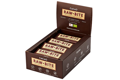 RAWBITE Cacao Bar 12 stk