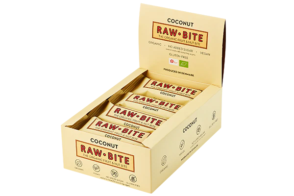RAWBITE Coconut Bar 12 stk