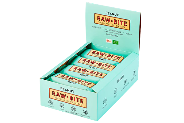 RAWBITE Peaunut Bar 12 stk