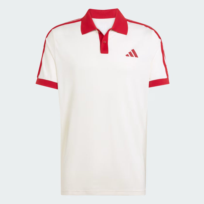 Adidas Heritage Polo Herre / Hvid/rød