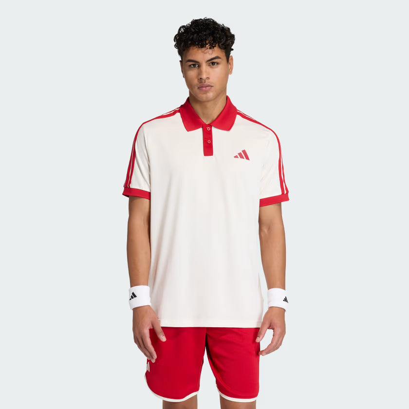 Adidas Heritage Polo Herre / Hvid/rød