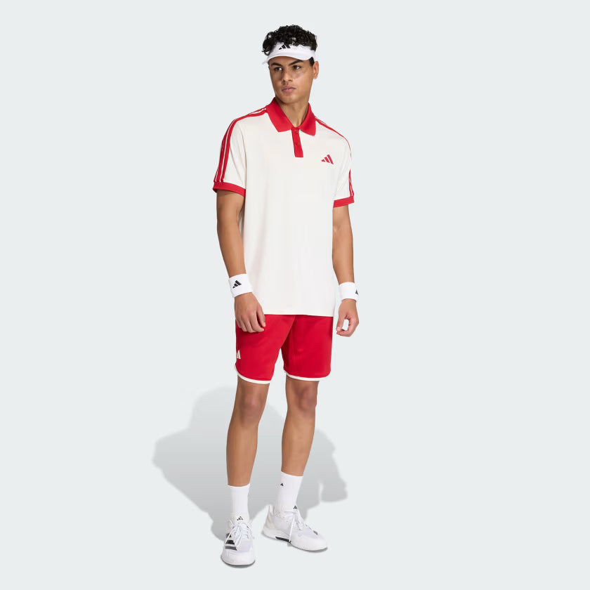 Adidas Heritage Polo Herre / Hvid/rød