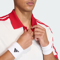 Adidas Heritage Polo Herre / Hvid/rød