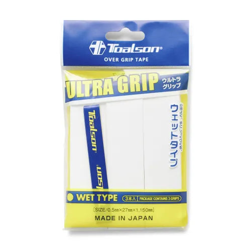 Toalson Ultra Grip 3 pak Hvid