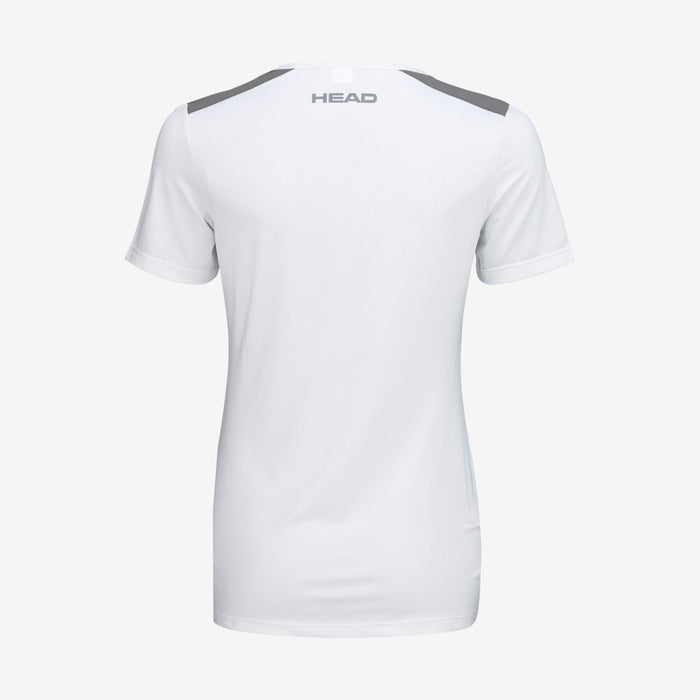 Head Club 22 Tech T-Shirt Woman / Hvid_Mørke Blå