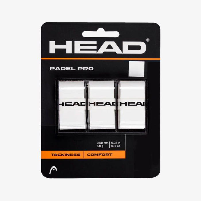 Head Prime Tour 3 pcs Pack Overgrip Hvid