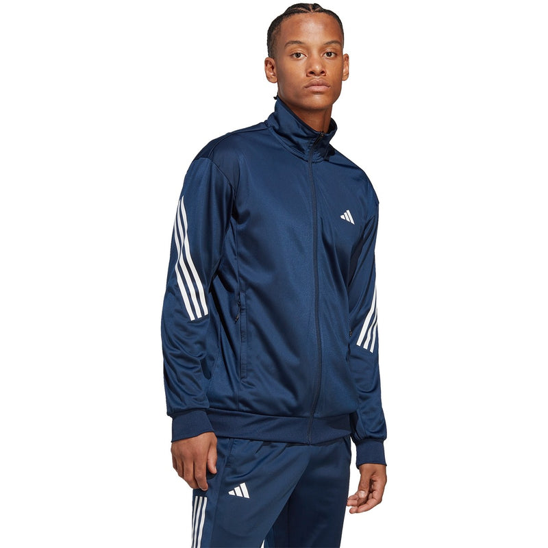 Adidas 3-Stripe Knitted Jacket Navy