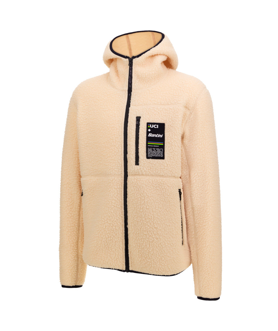 Santini Flecetrøje UCI VM - Beige